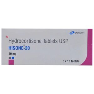 Hydrocortisone 20mg (Hisone 20) Tablets