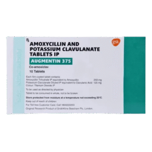 Augmentin 375mg (Amoxycillin & Potassium Clavulanate) Tablets