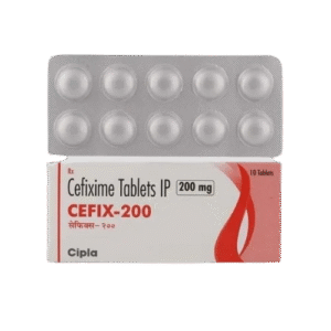 Cefixime 200mg (Cefix) Tablets
