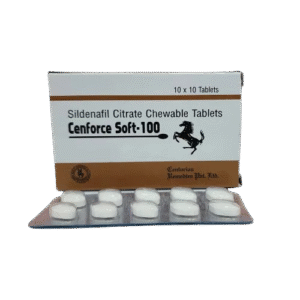 Cenforce Soft 100mg (Sildenafil) Tablets