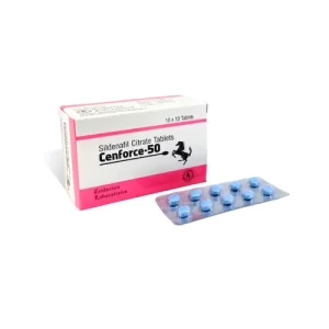 Sildenafil 50mg (Cenforce 50mg) Tablets
